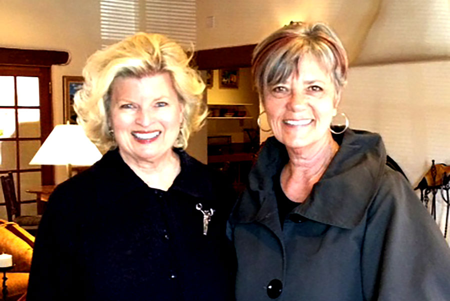 Sonnee and Beata Lundeen, Women’s Leadership Training, Santa Fe, NM, 2014