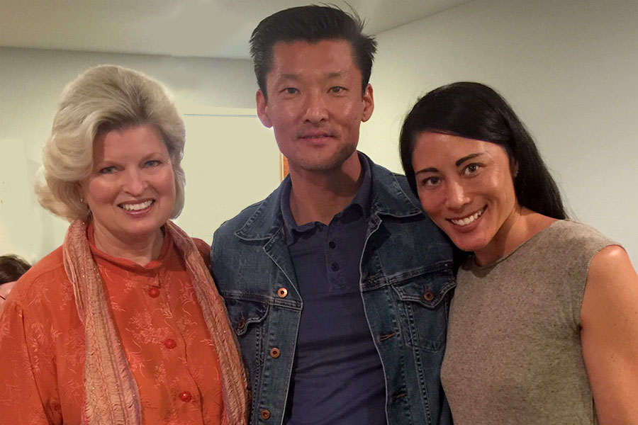 With Dr. Yong Song and Dr. Joanna Ceppi, Los Angeles, CA. 2015