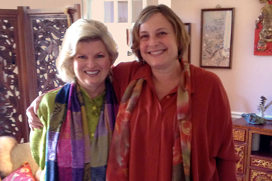 With Dr. Michele Saloner, colleague and friend, 2015